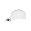 Snapback Cap Premium Curved Visor Flexfit white