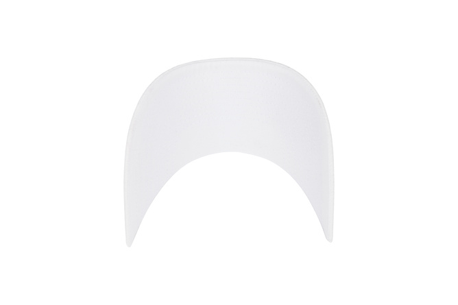 Casquette Snapback Premium visière courbée Flexfit blanc