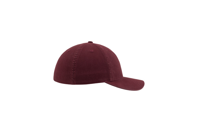 Washed Garment maroon Hat Dad Flexfit Cotton MAXISCOOT |