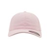 Baseball Cap Dad Hat Garment Washed Cotton Flexfit pink