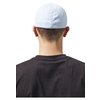 Baseball Cap Dad Hat Garment Washed Cotton Flexfit light blau