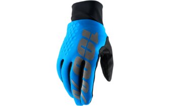 Motocross Handschuhe 100% Brisker Hydromatic blau 