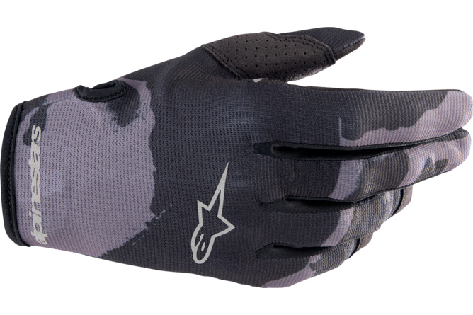 MX Gloves Alpinestars Kids & Youth Radar grey/camouflage