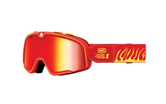 MX Goggles 100% Barstow DEATH SPRAY red mirror