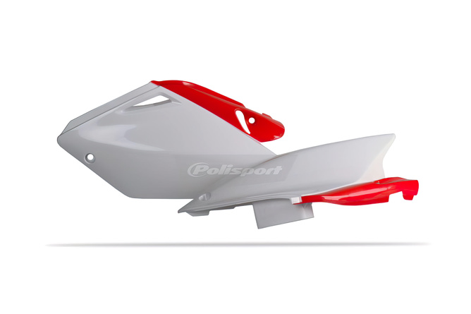 Side Panels Polisport original colour white / red Honda CRF 250 2004-2005