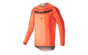 Camiseta MX Alpinestars Fluid Lurv Naranja/Negro 