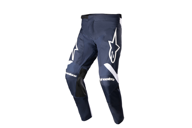 Pantaloni MX Alpinestars Racer Hoen blu marino/bianco