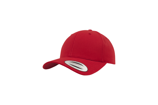 Snapback Cap Curved Classic Flexfit red | MAXISCOOT