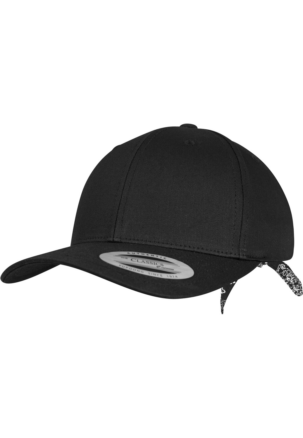 Snapback Tie Cap Flexfit MAXISCOOT Bandana Curved | black/black