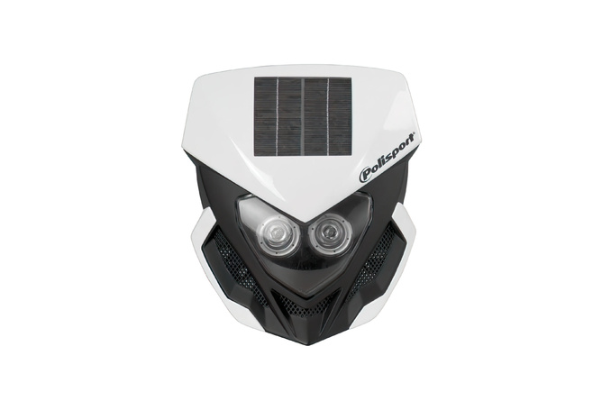 Headlight Polisport Lookos Evo Solar white / black