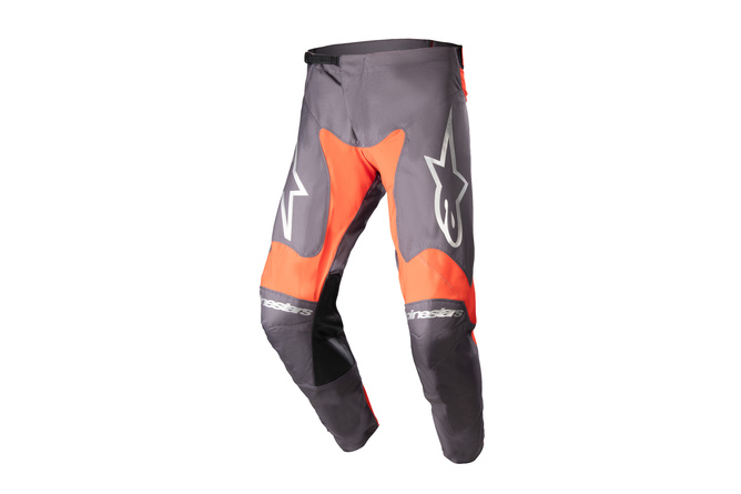 Pantaloni MX Alpinestars Racer Hoen grigio/aranciato