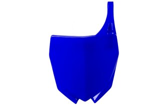 Targhetta numero di gara Polisport Yamaha YZ 125 dopo 2015 bleu