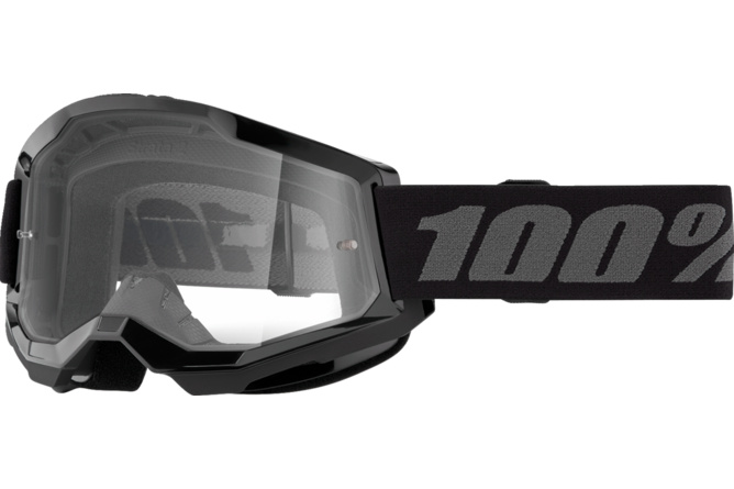 Gafas de Motocross Infantil 100% Strata 2 Negro