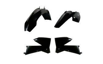 Kit plastique KTM EXC 125 2005-2007 noir Polisport