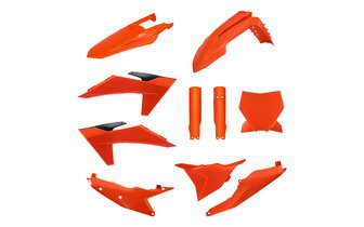 Kit plastique complet KTM SX 125 d&egrave;s 2023 orange Polisport