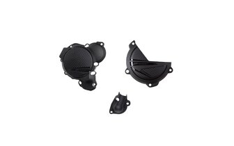 Case Cover Kit Polisport KTM EXC 300 after 2024 black