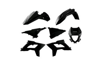 Kit plastique restyl&eacute; Beta RR 300 2013 &agrave; 2017 noir Polisport