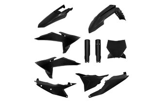 Kit plastique complet noir KTM SX 125 d&egrave;s 2025 Polisport