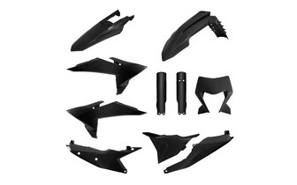 Kit plastique complet KTM EXC 300 2026 noir Polisport