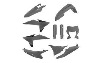 Kit plastique complet KTM EXC 300 2026 gris Nardo Polisport