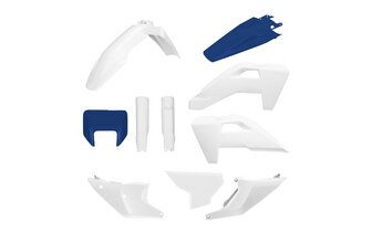 Kit plastique complet Husqvarna TE 300 2026 blanc Polisport