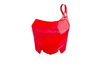 Number Plate front Polisport CRF 450 13-16 red