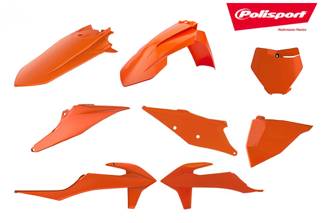 Plastic Kit Polisport orange KTM SX / SX-F 2019-2022