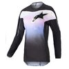 Camiseta MX Alpinestars 4W Stella Fluid Negro/Violeta