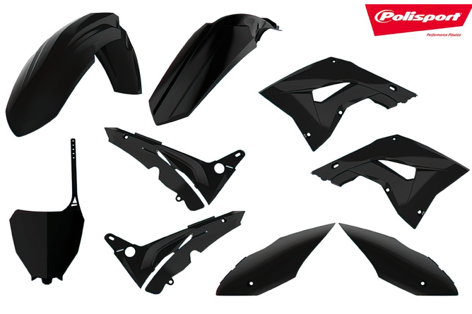 Fairing Kit Polisport black Honda CR125 250R MAXISCOOT
