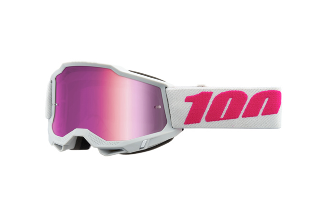 Gafas de Motocross Infantil 100% Accuri 2 KEETZ Lente Espejo Rosa