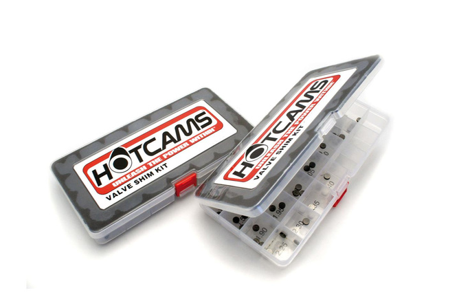 Ventil Einstellplättchen / Shims Kit Hot Cams D. 10,0mm x 1,85 bis 3,25mm