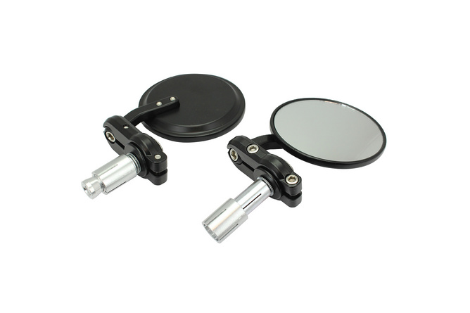Spiegel Lenkerende Vintage Schwarz (Set)