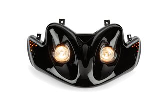 Faro Delantero Doble Optica Yamaha Jog R Negro