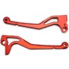 Bremshebel Set Yamaha BWs nach 2004 Alu CNC Rot