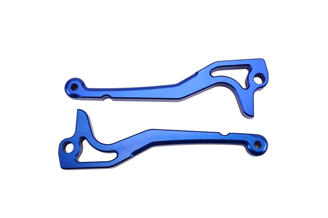 Bremshebel Set Yamaha Aerox Alu CNC Blau