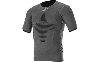 Camiseta Protectora Alpinestars A-0 Antracita / Negro