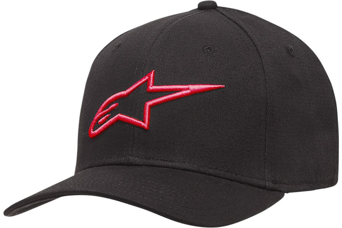 Baseball Cap Alpinestars Ageless Curved black/red