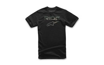 T-Shirt Alpinestars Ride 2.0 Camo schwarz