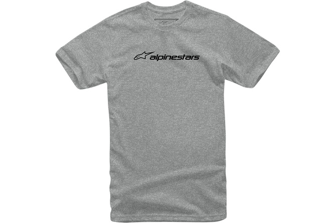 Camiseta Alpinestars Linear Gris / Negro