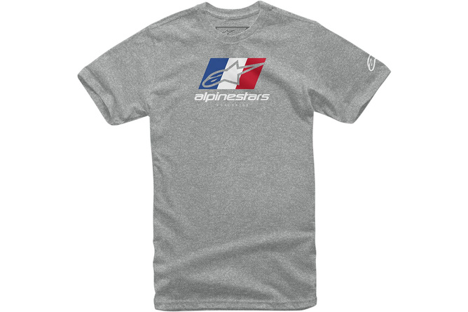 T-Shirt Alpinestars World Tour grey