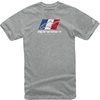 T-Shirt Alpinestars World Tour grey