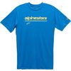 T-Shirt Alpinestars Tech Line Up Performance blue