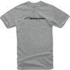 Camiseta Alpinestars Linear Gris Moteado / Negro