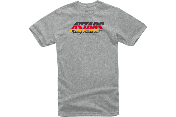 Camiseta Alpinestars Split Time Gris Moteado