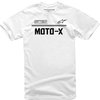 T-Shirt Alpinestars Moto X white/black
