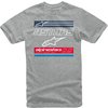 T-Shirt Alpinestars Quattro heather grey