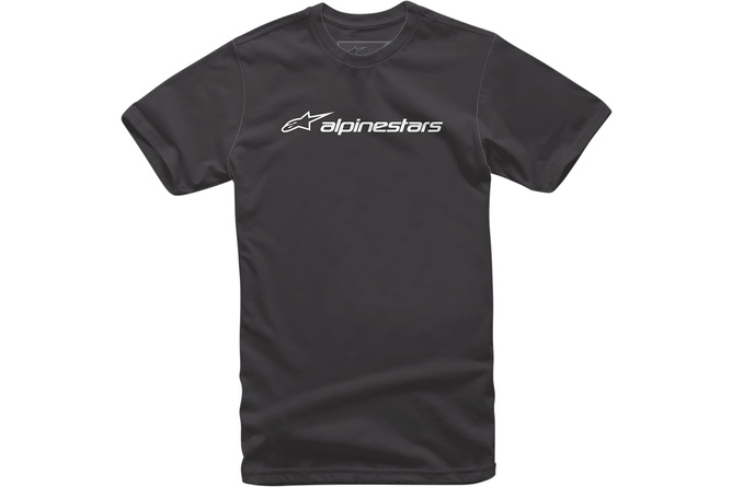 T-Shirt Alpinestars Linear Comb black/white