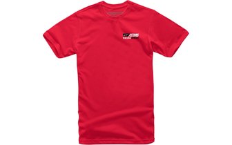 T-shirt Alpinestars Placard rosso