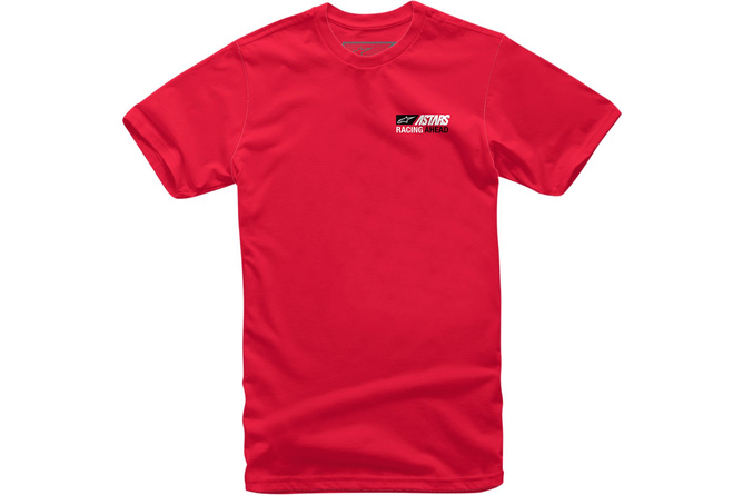T-Shirt Alpinestars Placard red