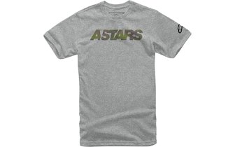 T-Shirt Alpinestars ATV grau